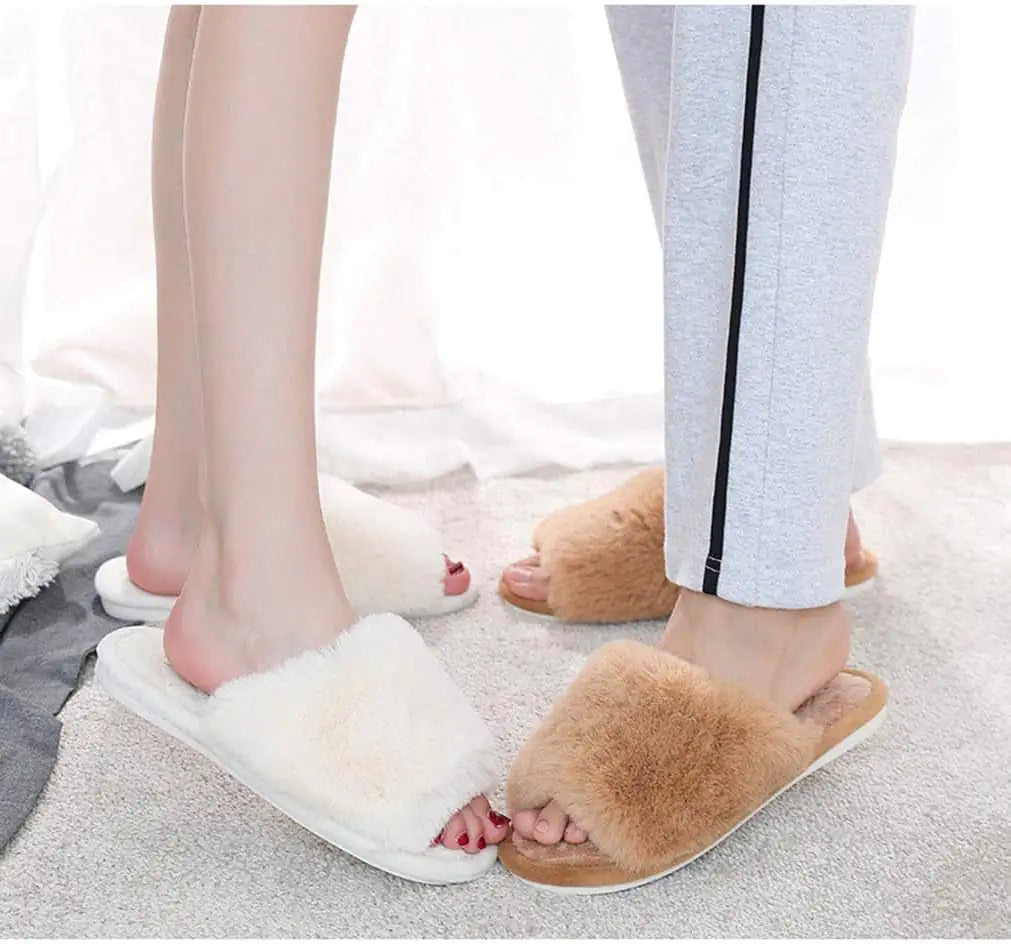 Cozy Faux Fur Slippers