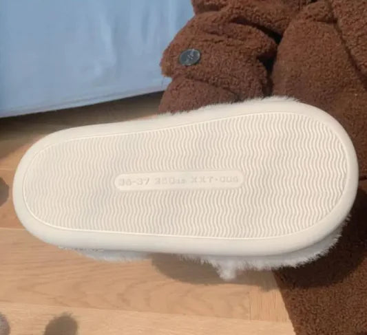 Cartoon Cat Cotton Slippers