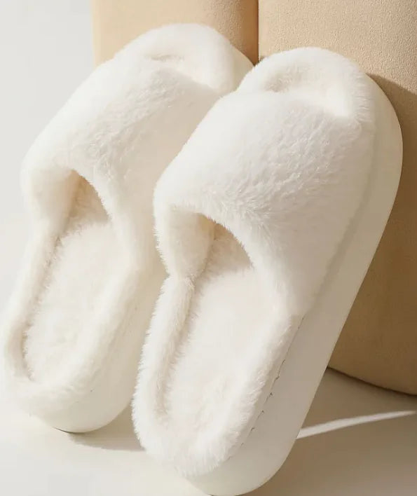 Ladies' Plush Winter Slippers