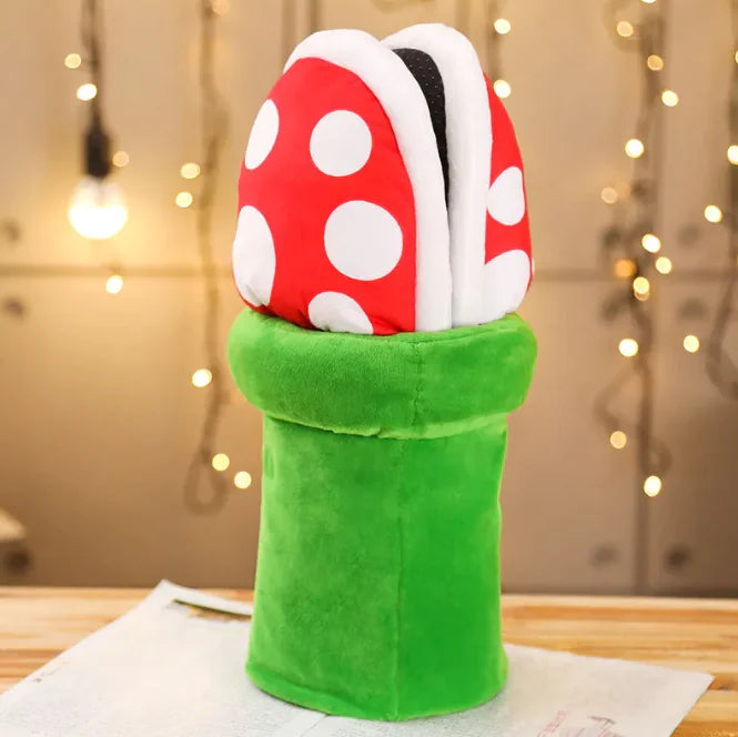 Piranha Plant Plush Slippers