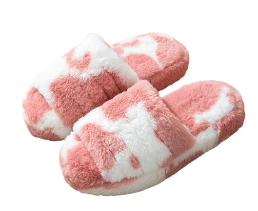 Ladies' Plush Winter Slippers