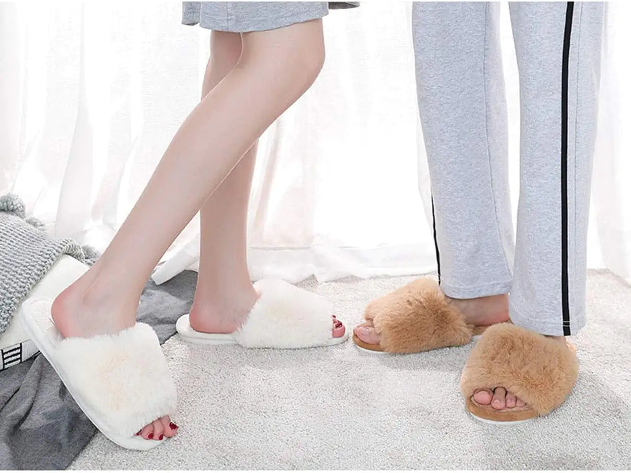 Cozy Faux Fur Slippers