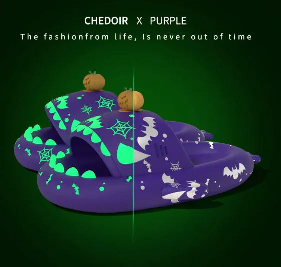 Luminous Shark Slippers