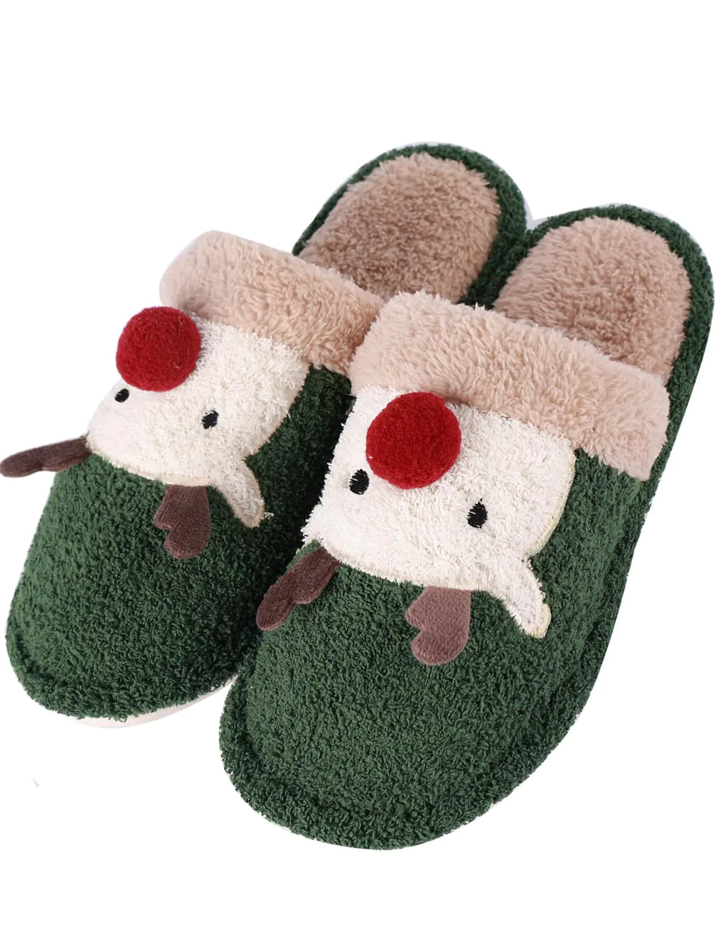 Holiday Deer Slippers